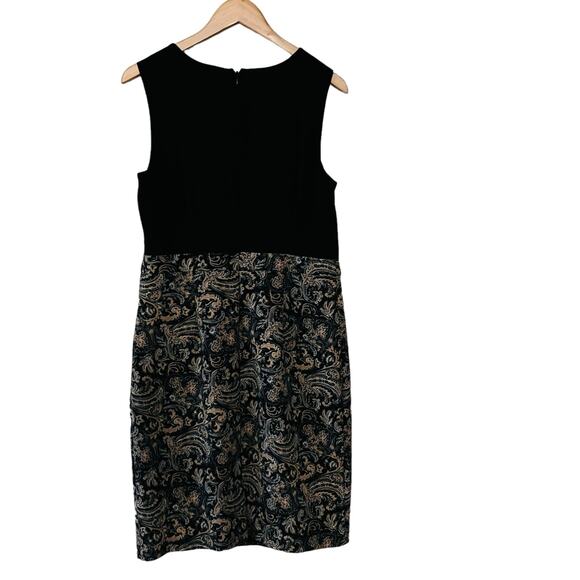 Talbots Floral Sleeveless Sheath Dress Size 10 - Picture 2 of 7